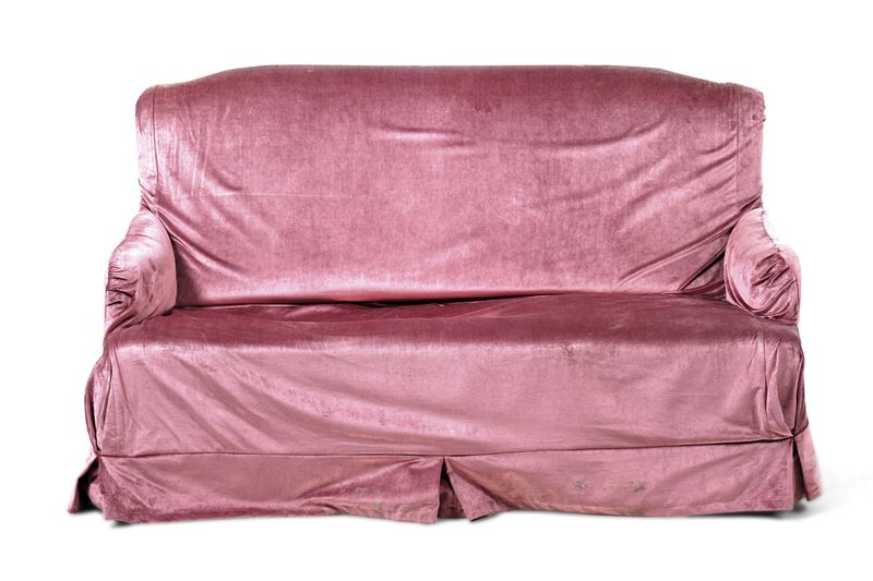 Divano a tre posti a tre posti imbottito  - Auction Antique - Cambi Casa d'Aste