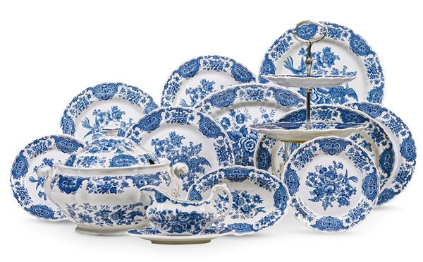 Servizio da tavola “Windsor”  Inghilterra, Staffordshire, Manifattura Ridgway, 1960 circa 