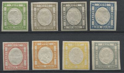 1861, Regno di Vittorio Emanuele III, Emissioni per le Province Napoletane, Serie Cpl.