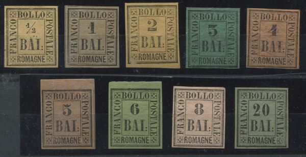 1859, Romagne, Serie completa (1/9)
