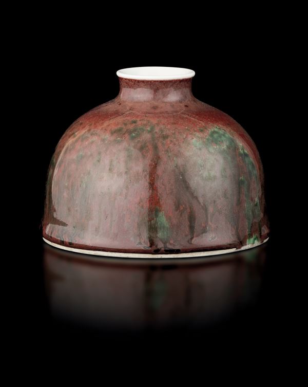 Vaso in porcellana Taibai Zun, Cina, Dinastia Qing, fine XIX secolo