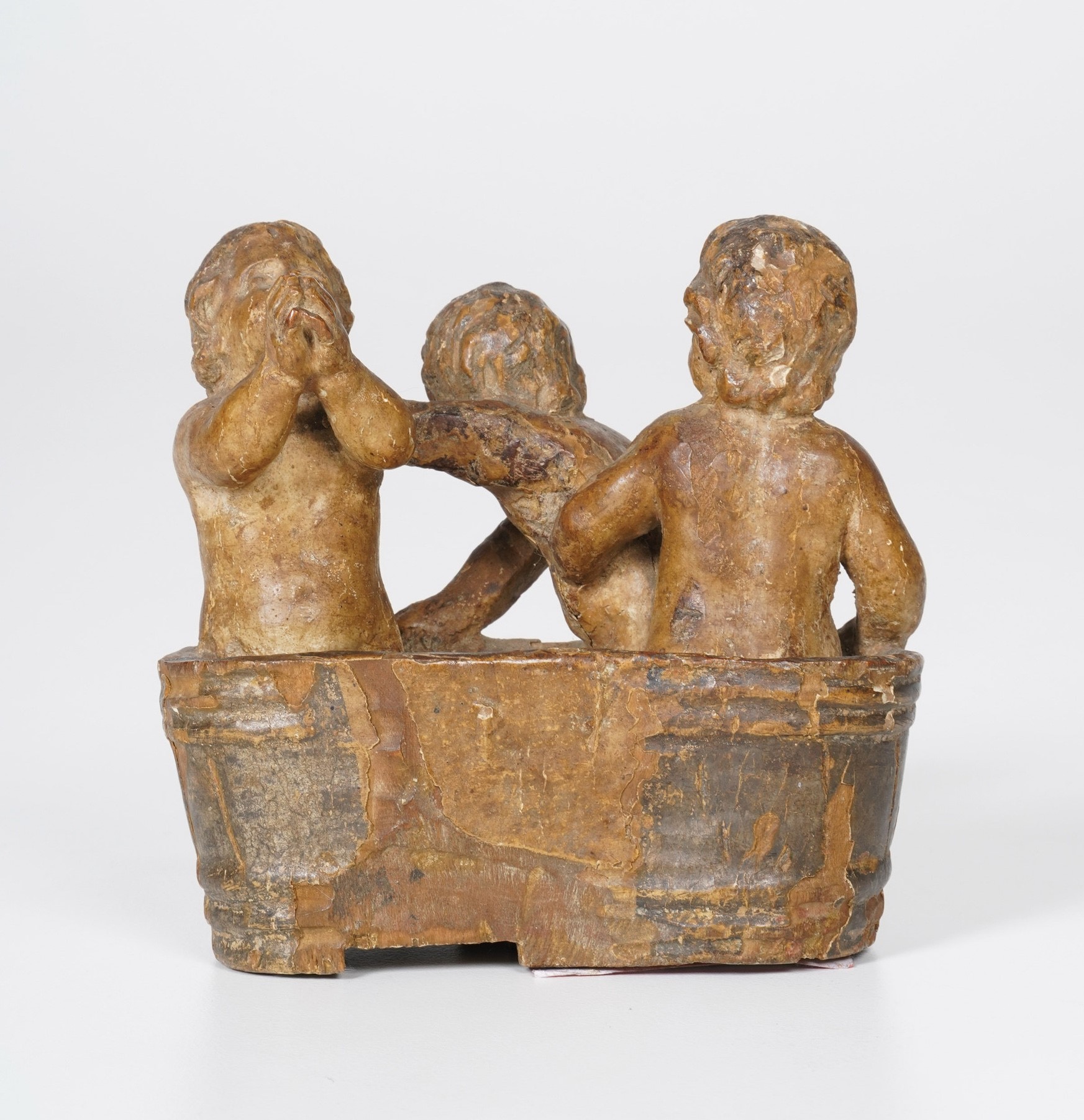 I Tre Bambini Miracolati da San Nicola. Arte Barocca del XVII-XVIII Secolo