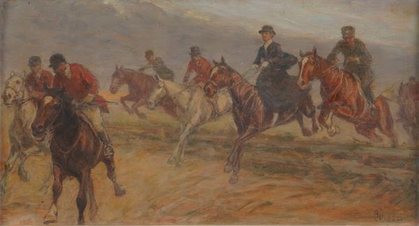 Alessandro Viazzi - Caccia alla volpe