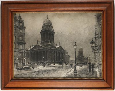 Bernhard Mannfeld Schillerplatz in Berlin, 1891