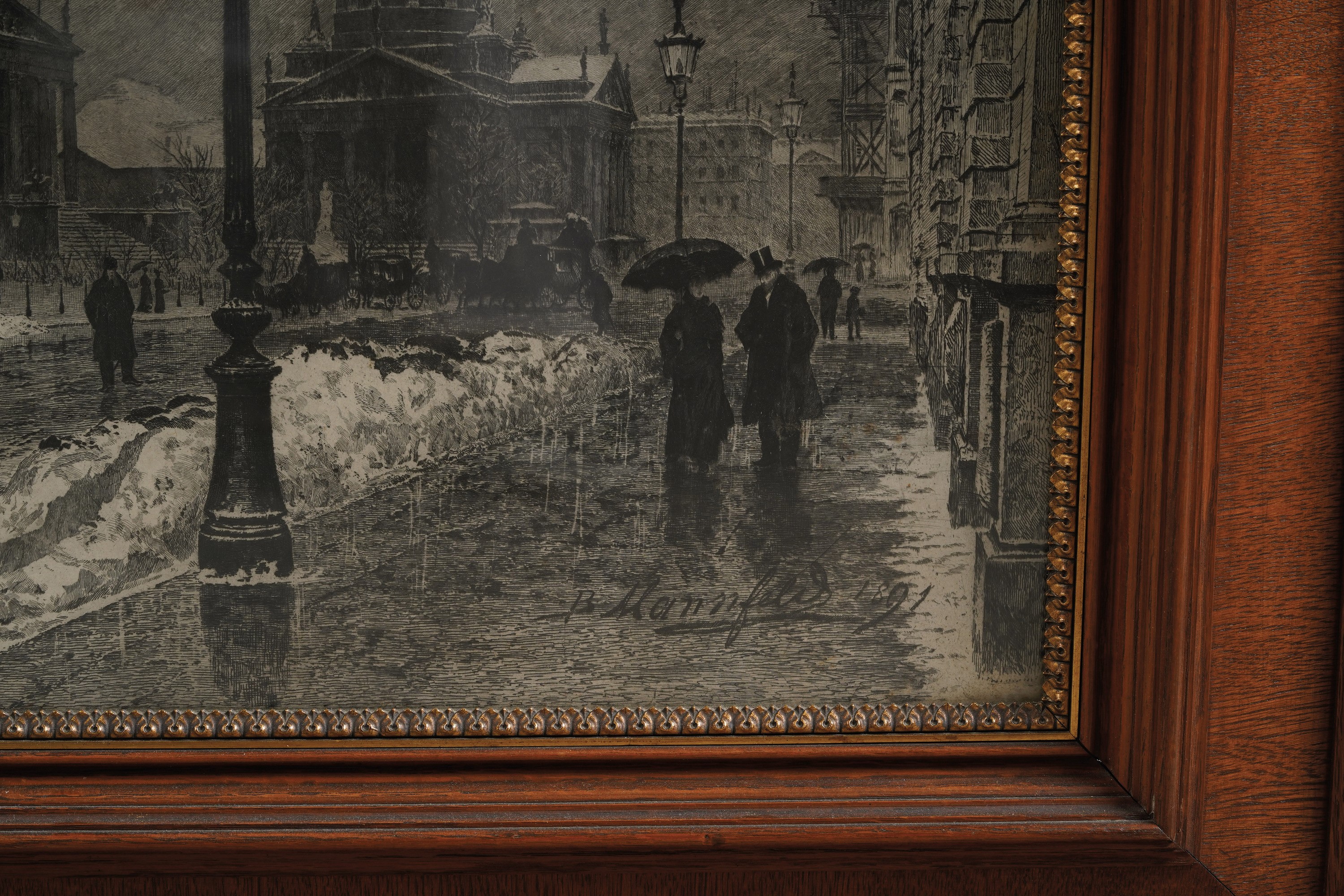 Bernhard Mannfeld Schillerplatz in Berlin, 1891