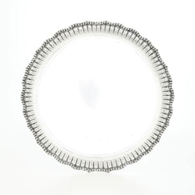 Piatto. Argenteria Italiana del XX Secolo, Bollo con Fascio Littorio in Uso dal 1935 al 1945, Mar...