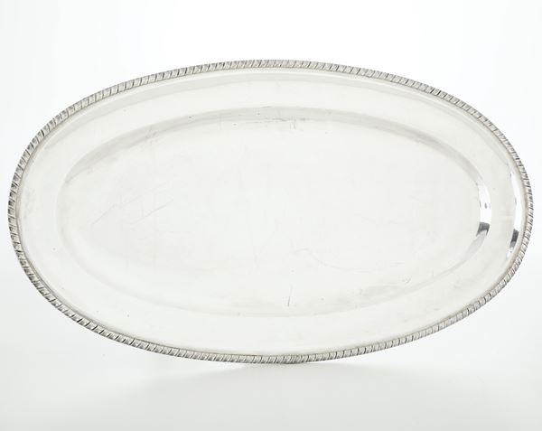 Pesciera. Argenteria italiana del XX secolo, bollo dell'argentiere consunto