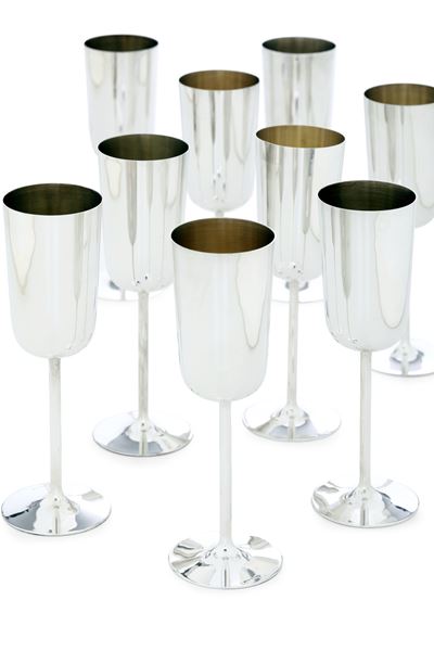 Diciotto Flutes. Argenteria Italiana del XX Secolo, Argentiere F.lli Zaramella, Padova