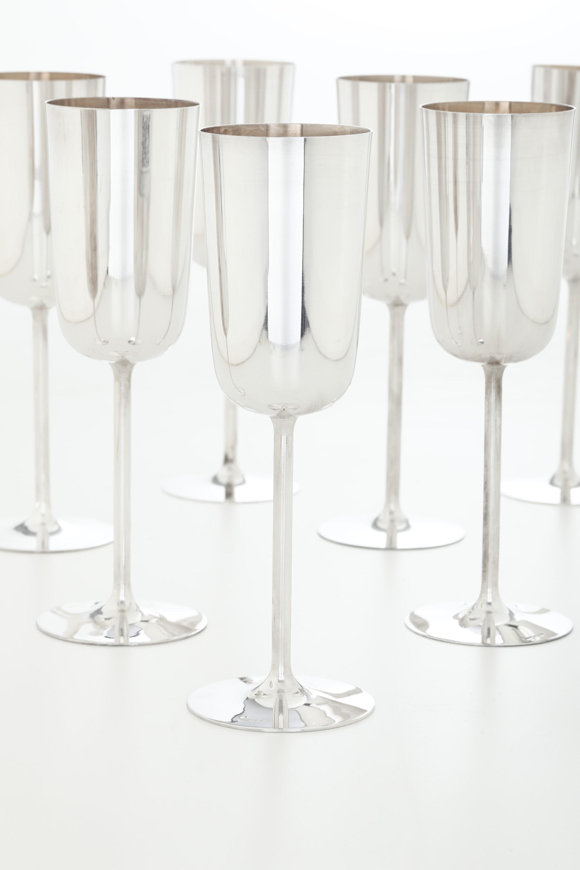 Diciotto Flutes. Argenteria Italiana del XX Secolo, Argentiere F.lli Zaramella, Padova