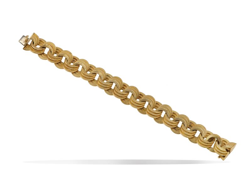 Bracciale a maglie  - Asta Fine Jewels - Cambi Casa d'Aste
