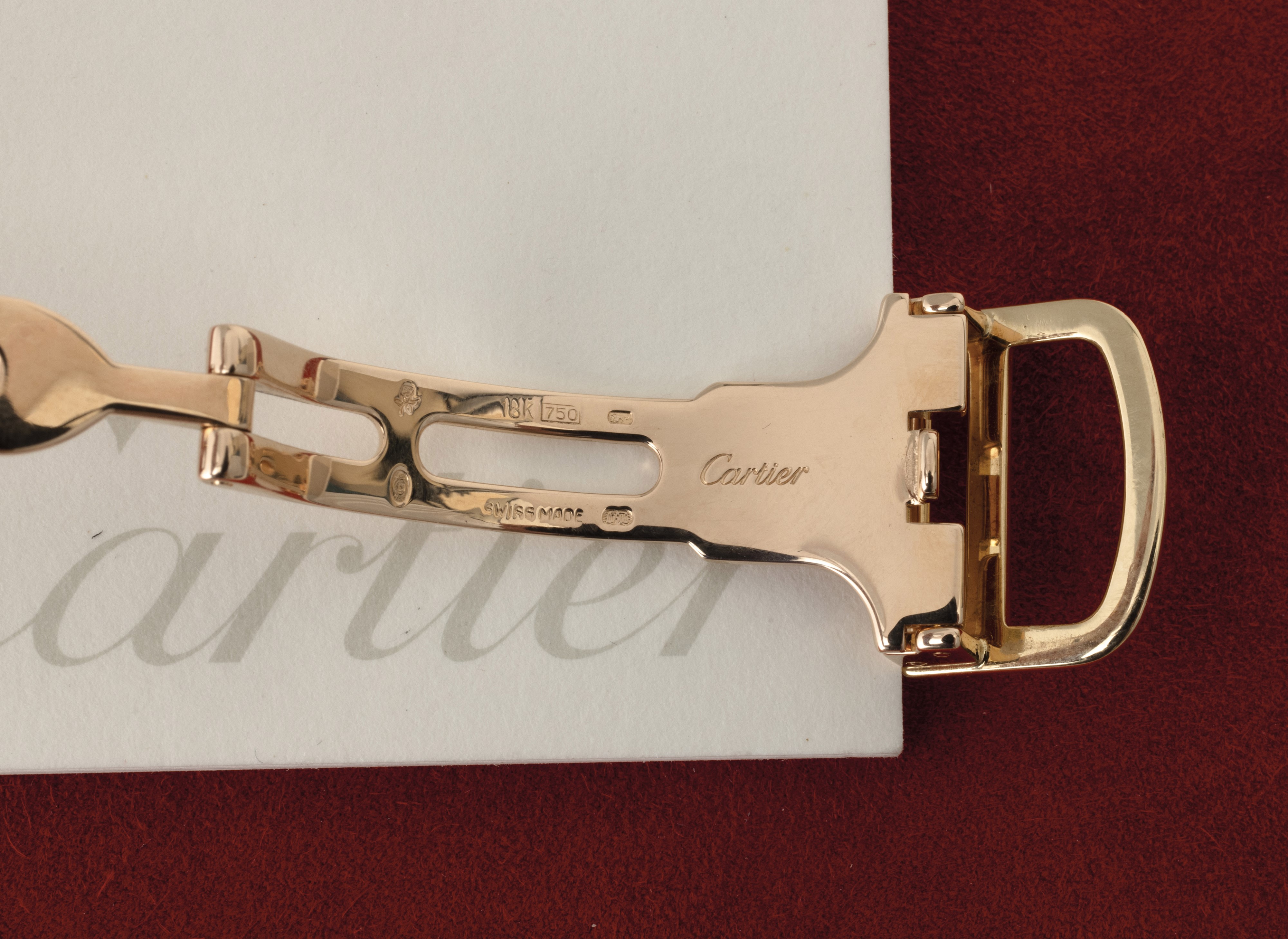 Cartier - Pasha C Ref 1035 in Oro Giallo 18k Movimento Automatico con Datario, Accompagnato da Ga...