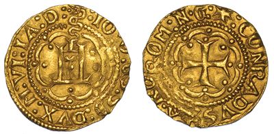 Genova. Gian Galeazzo Maria Sforza Duca di Milano e Signore di Genova, 1488-1494. Ducato.