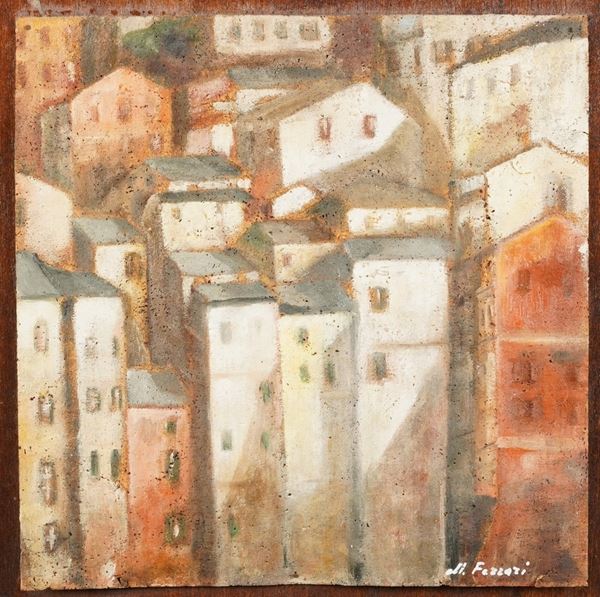 Ferrari Veduta con case