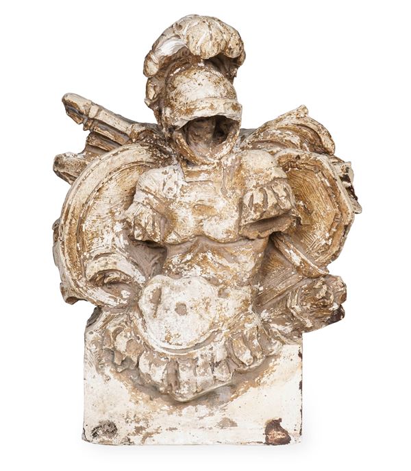 Plasticatore del XVIII secolo Panoplia militare