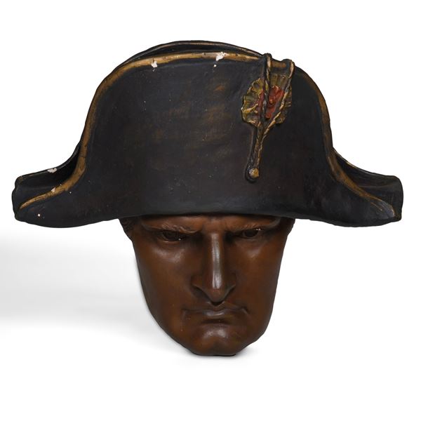 Testa di Napoleone. Plasticatore del XIX-XX secolo