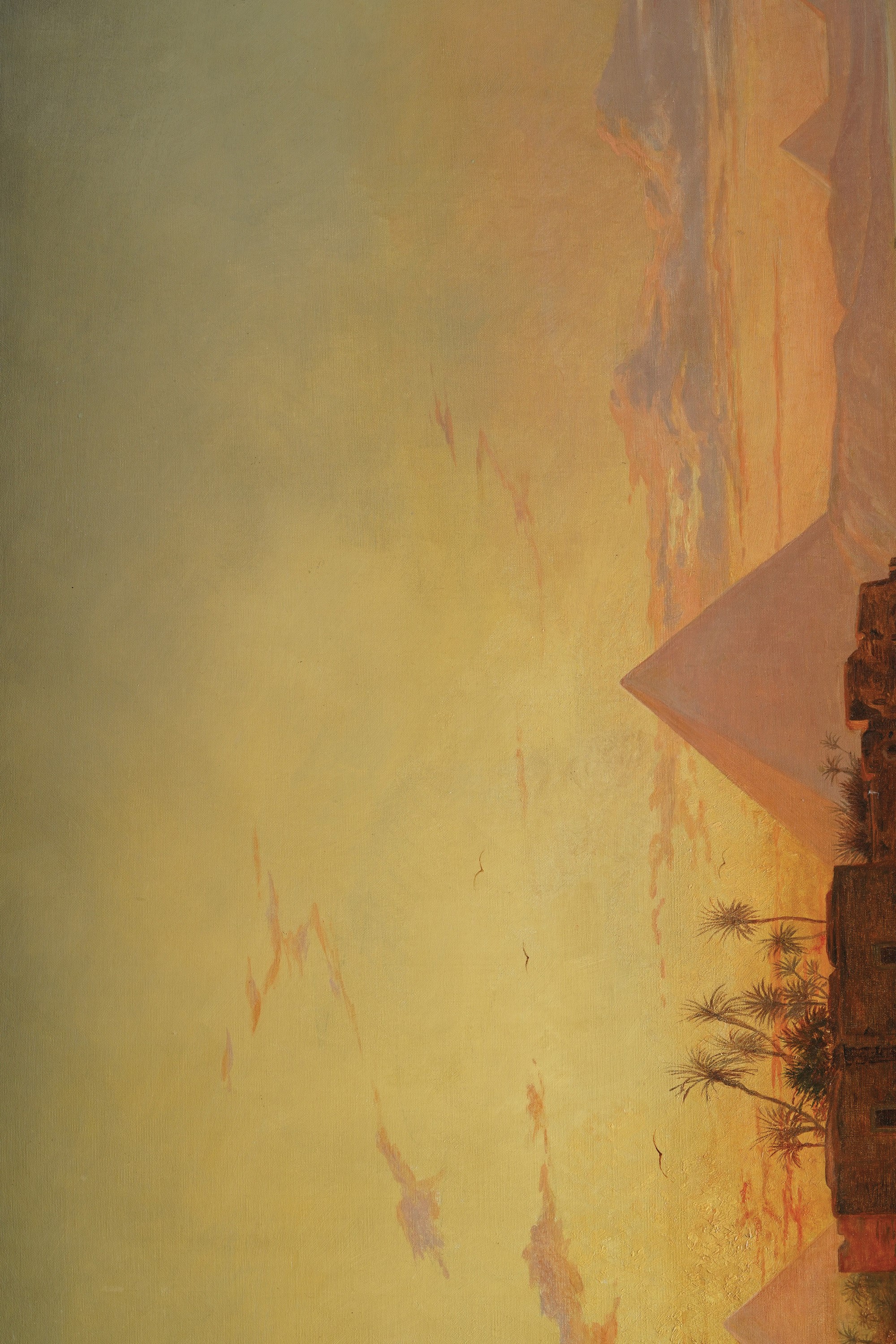 Hermann Corrodi - Tramonto sul Nilo