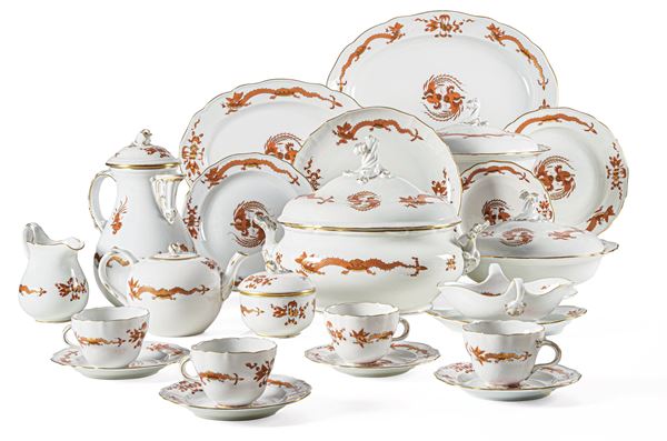 Servizio da tavola "Reicher Drache"  Meissen, XX secolo 