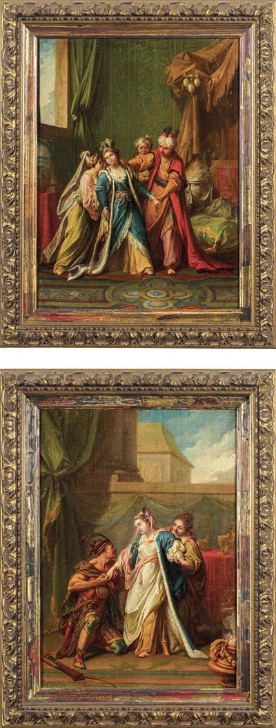 Scene della Zaira di Voltaire