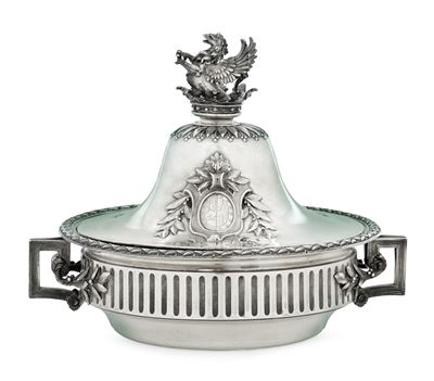 Elegante Zuppiera. Parigi, Maison Odiot, XIX-XX Secolo