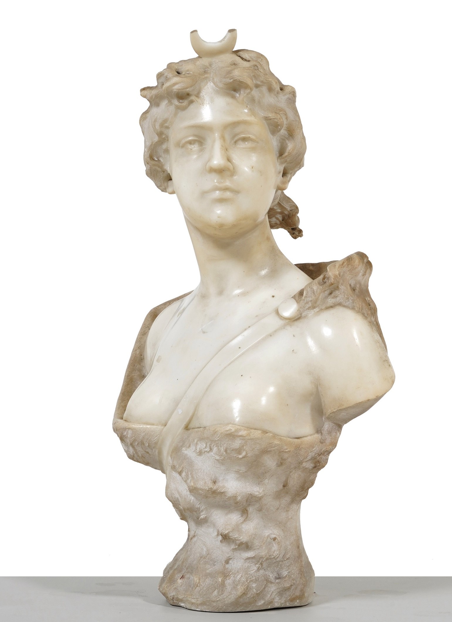 Florenzo e Gino Pugi, Firenze, Fine del XIX Secolo Busto di Diana