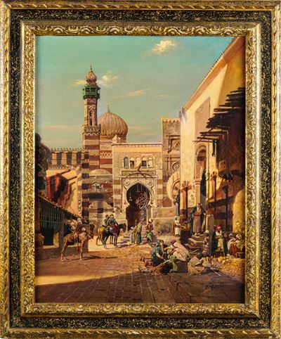 Scena di Mercato al Cairo