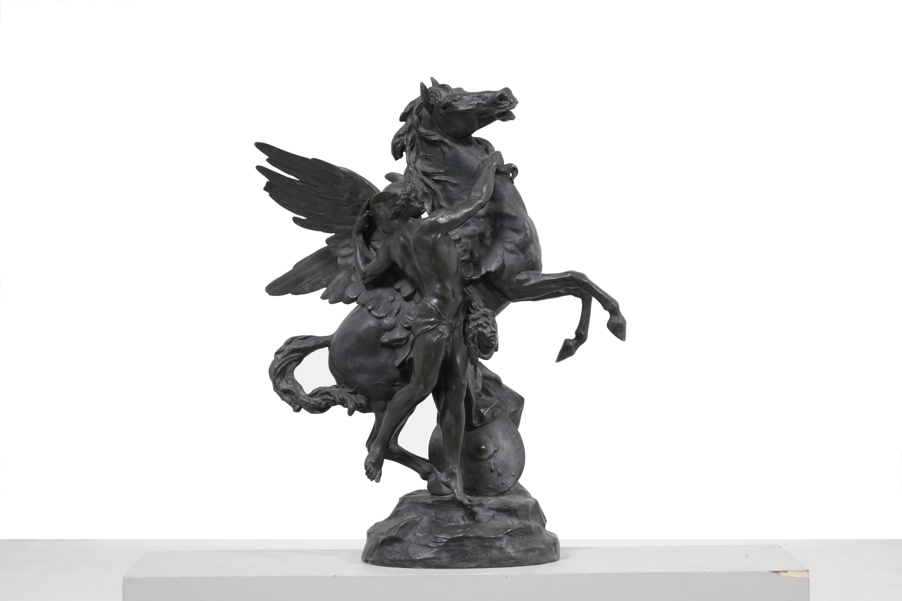 Emile Louis Picault - Mercurio e Pegaso con la Testa della Medusa