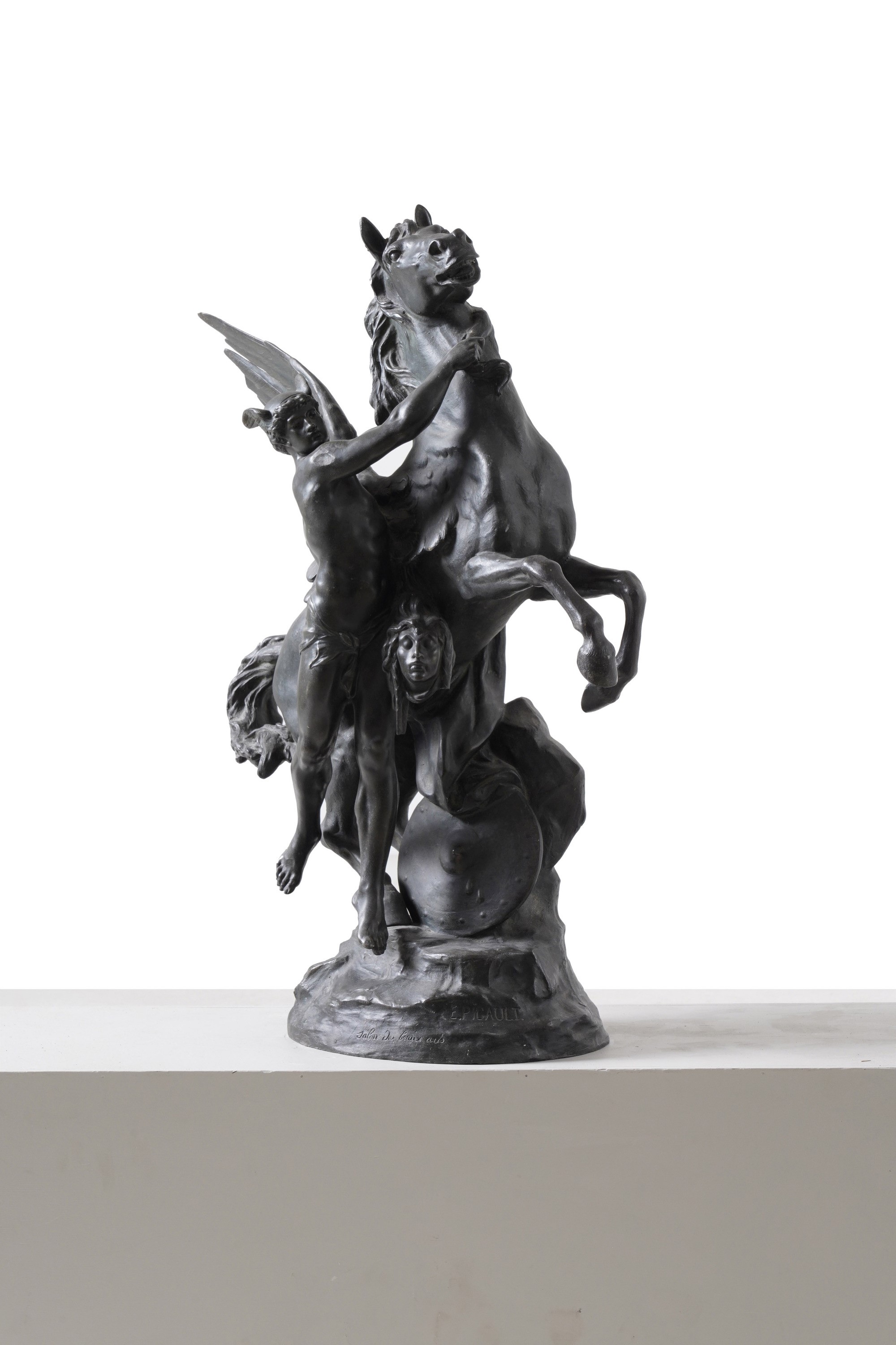 Emile Louis Picault - Mercurio e Pegaso con la Testa della Medusa