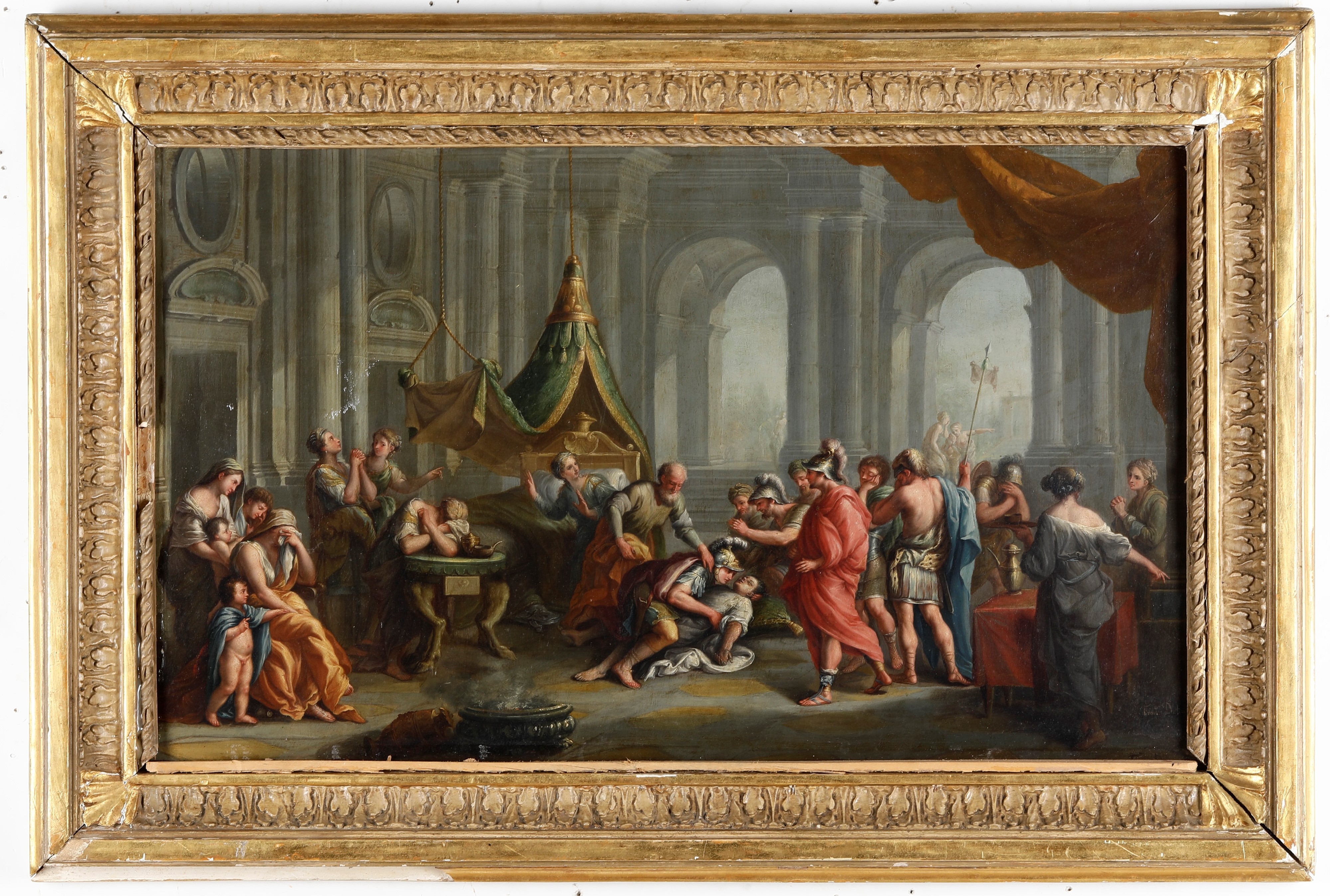 Francesco Deliani (attivo nel XIX Secolo) Scene della Vita di Enea