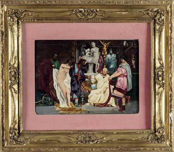 Anonimo del XIX secolo Il mercante di schiavi