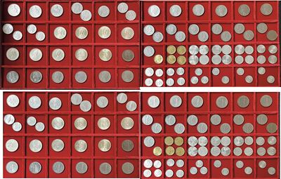 Repubblica Italiana. Lotto di Circa 80 Monete.