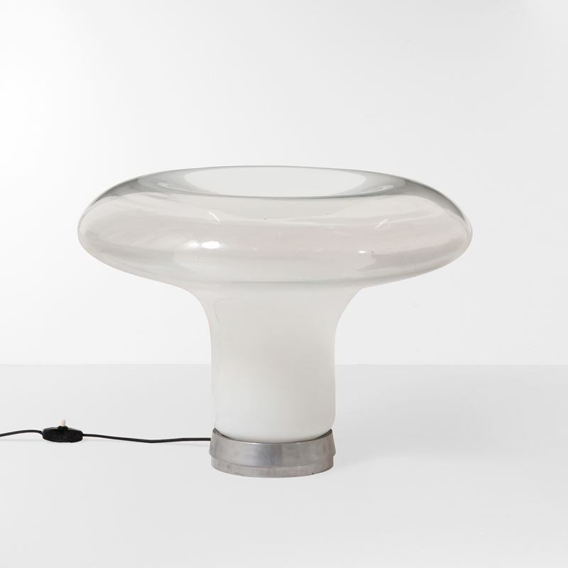 Angelo Mangiarotti : Lampada da tavolo mod. Lesbo.  - Auction Design - Cambi Casa d'Aste