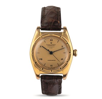 Oyster Perpetual Ovetto Ref 5015 in Oro Rosa Quadrante Rosa Personalizzato per Cravanzola Roma, C...