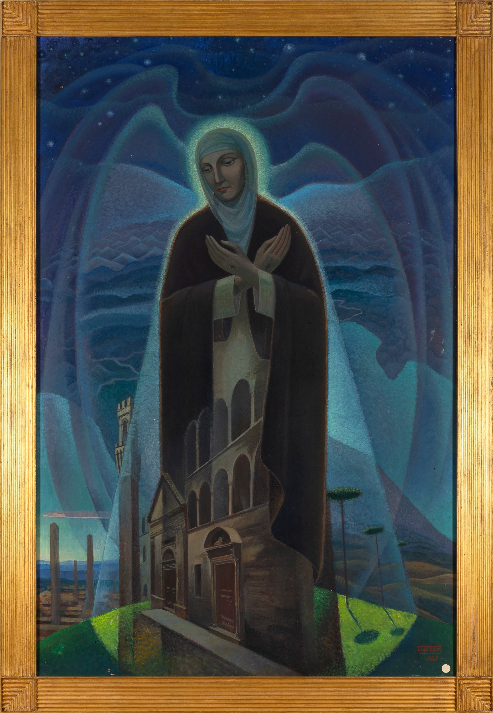 Gerardo Dottori - Santa Caterina da Siena