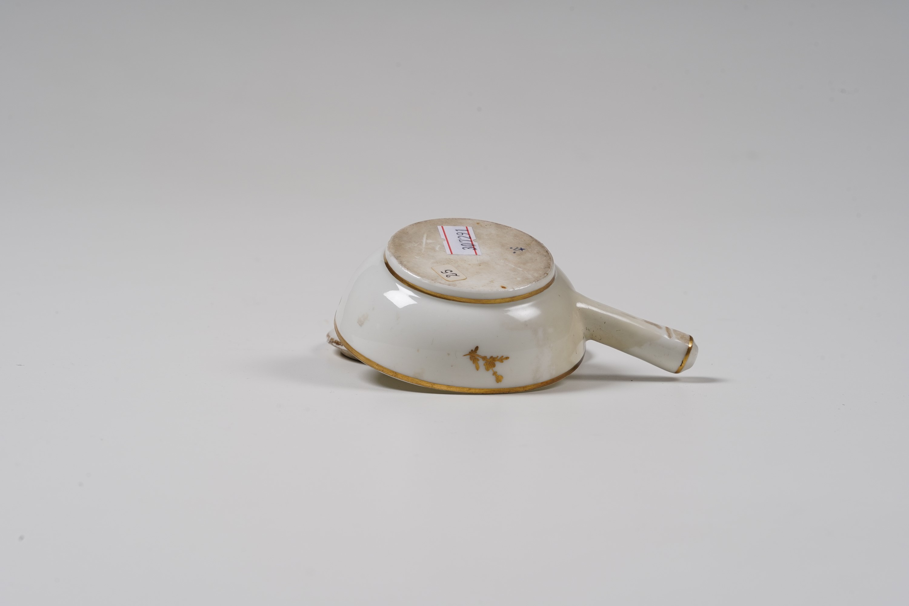 Padellino con Coperchiotorino, Manifattura di Vinovo, 1780-1815periodo Gioanetti