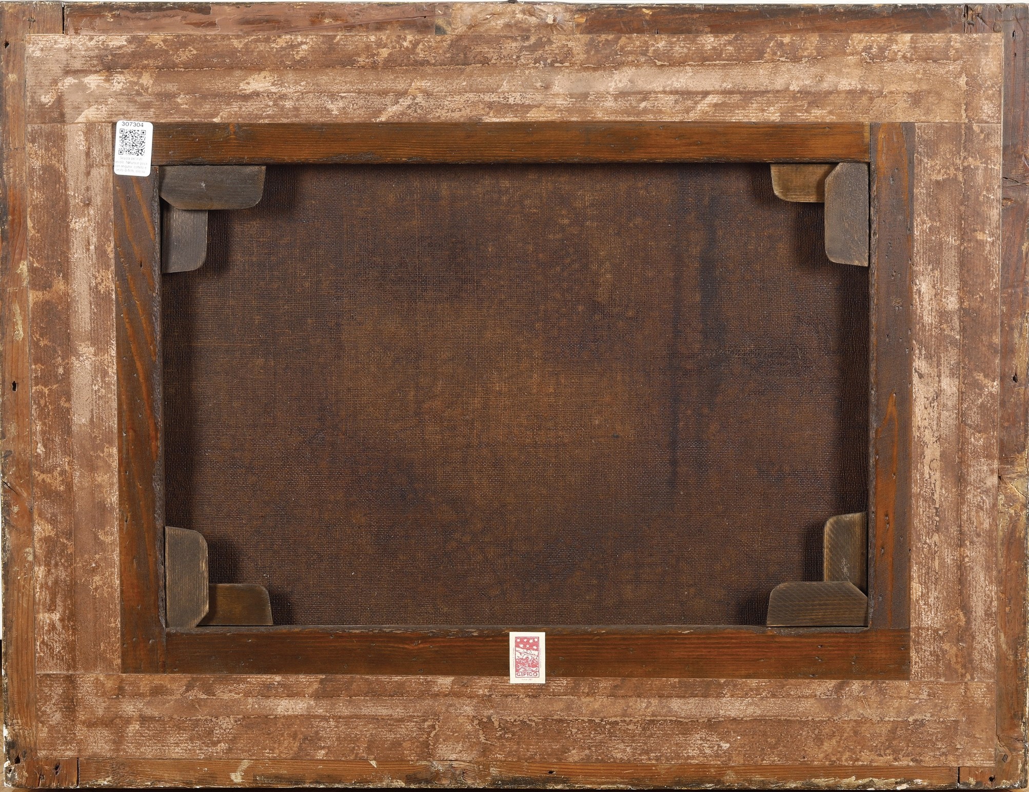 Scuola italiana del XVII secolo Natura in posa con anguria, coltello e cesto di fichi