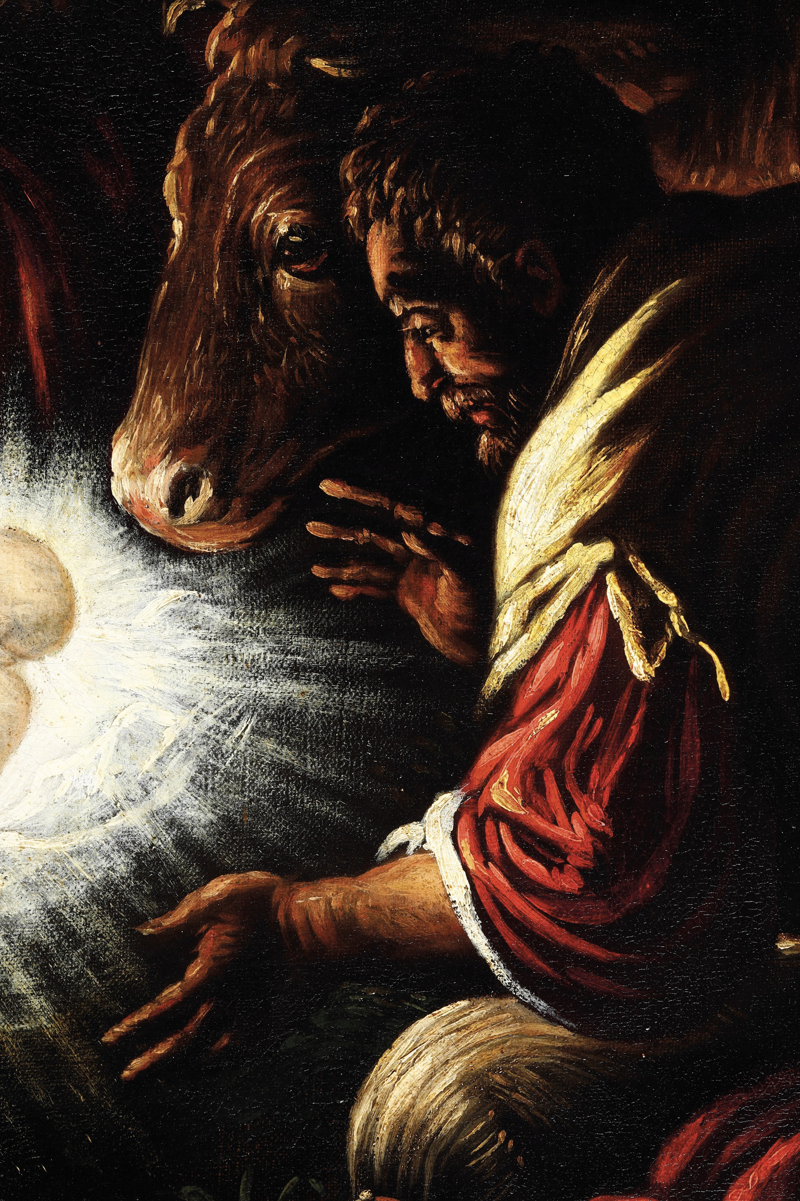 Leandro da Ponte Detto Leandro Bassano - Adorazione dei pastori, olio su tela