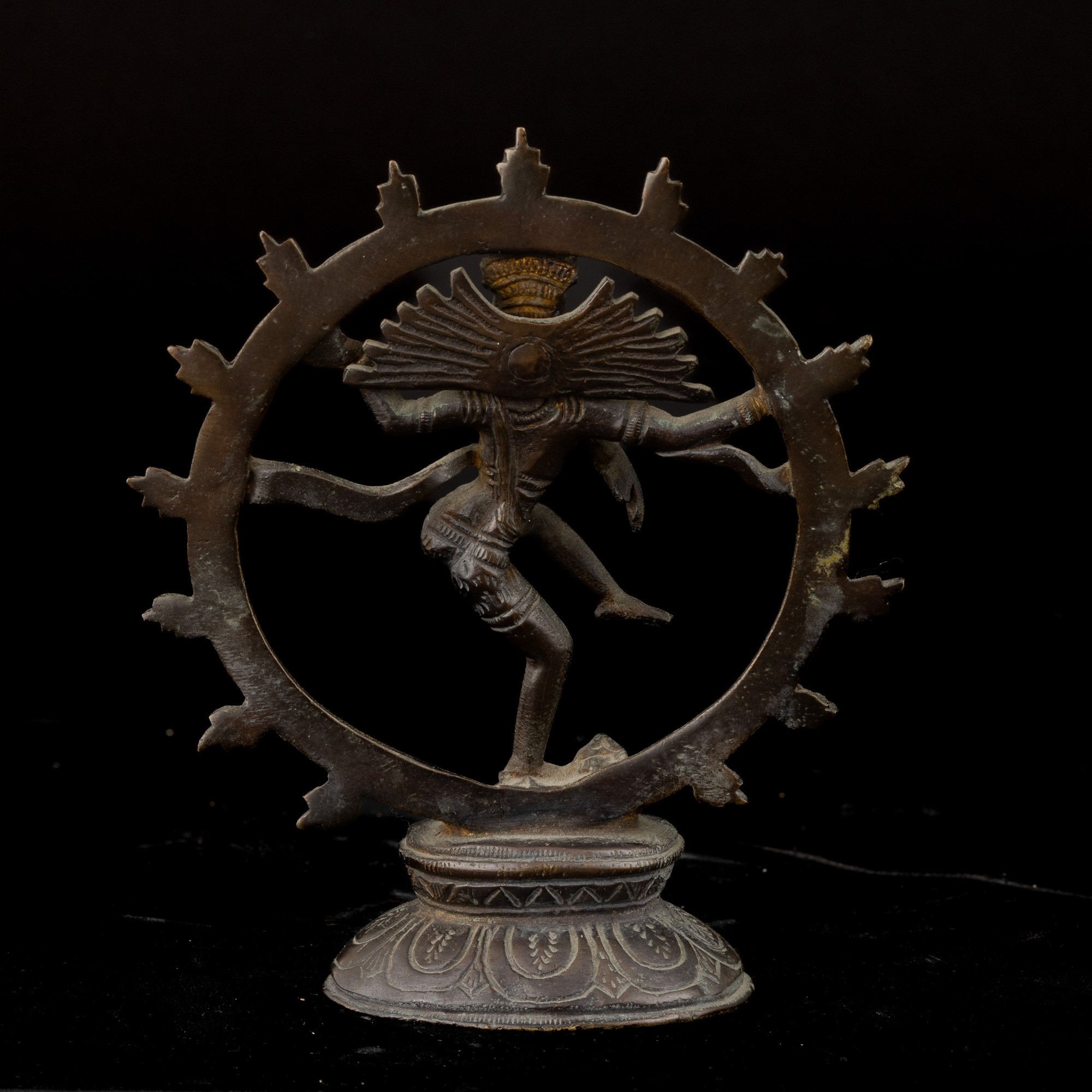 Figura in Bronzo Raffigurante Divinità, India, XX Secolo