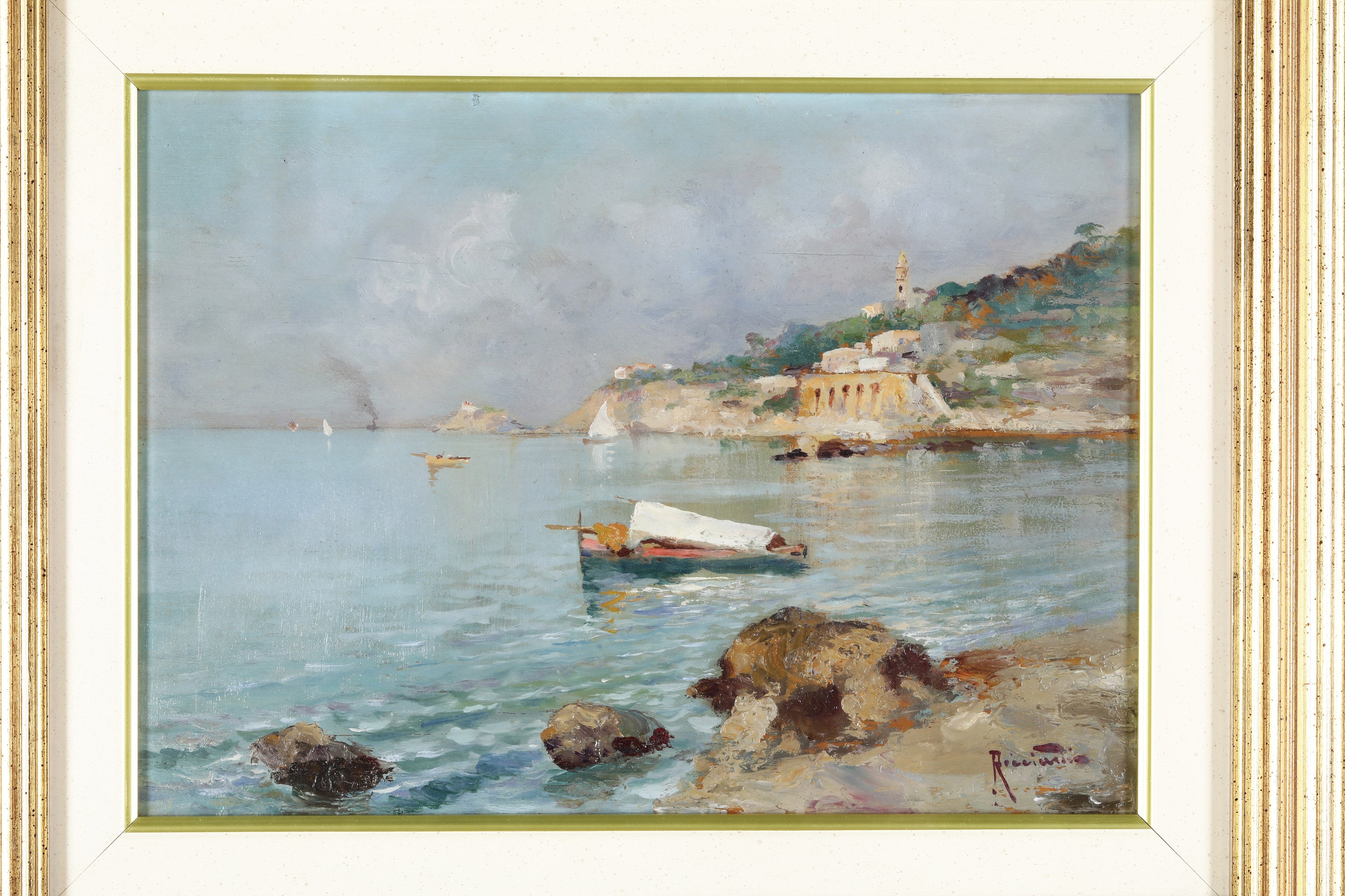 Oscar Ricciardi - Paesaggio Costiero