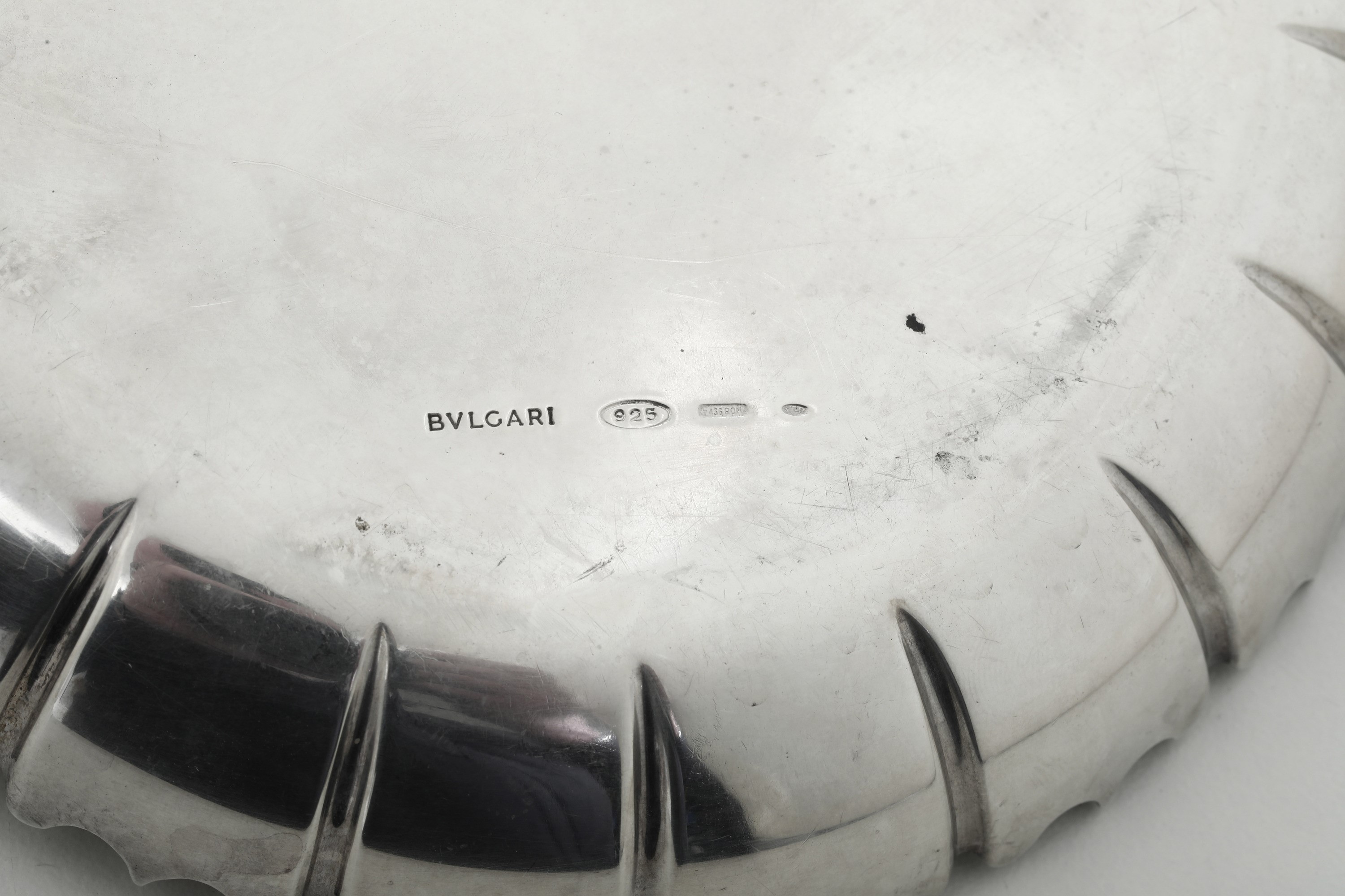 Maison Bulgari, Gruppo di quattro ciotole differenti in argento fuso e sagomato