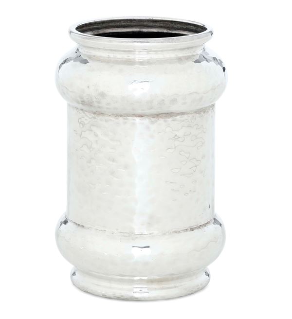 Vaso a balaustro. Maison Federico Buccellati. Italia, XX-XXI secolo. Argentiere Gilberto Cappa