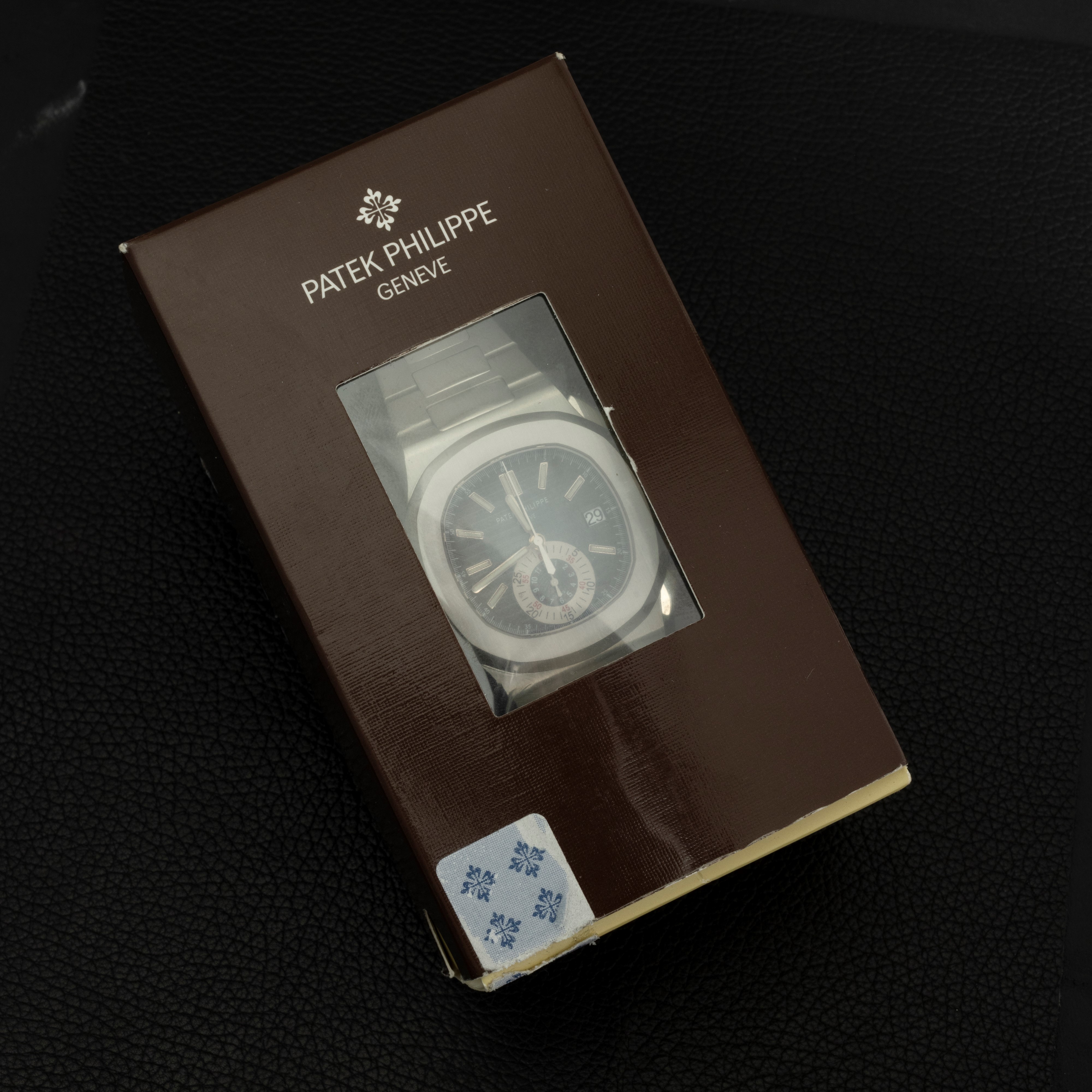 Patek Philippe - Pregevole Cronografo Ref 5980/a da Polso Flyback in Acciaio Inossidabile con Dat...