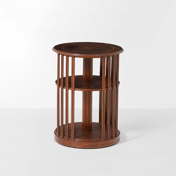 Tavolino-libreria girevole