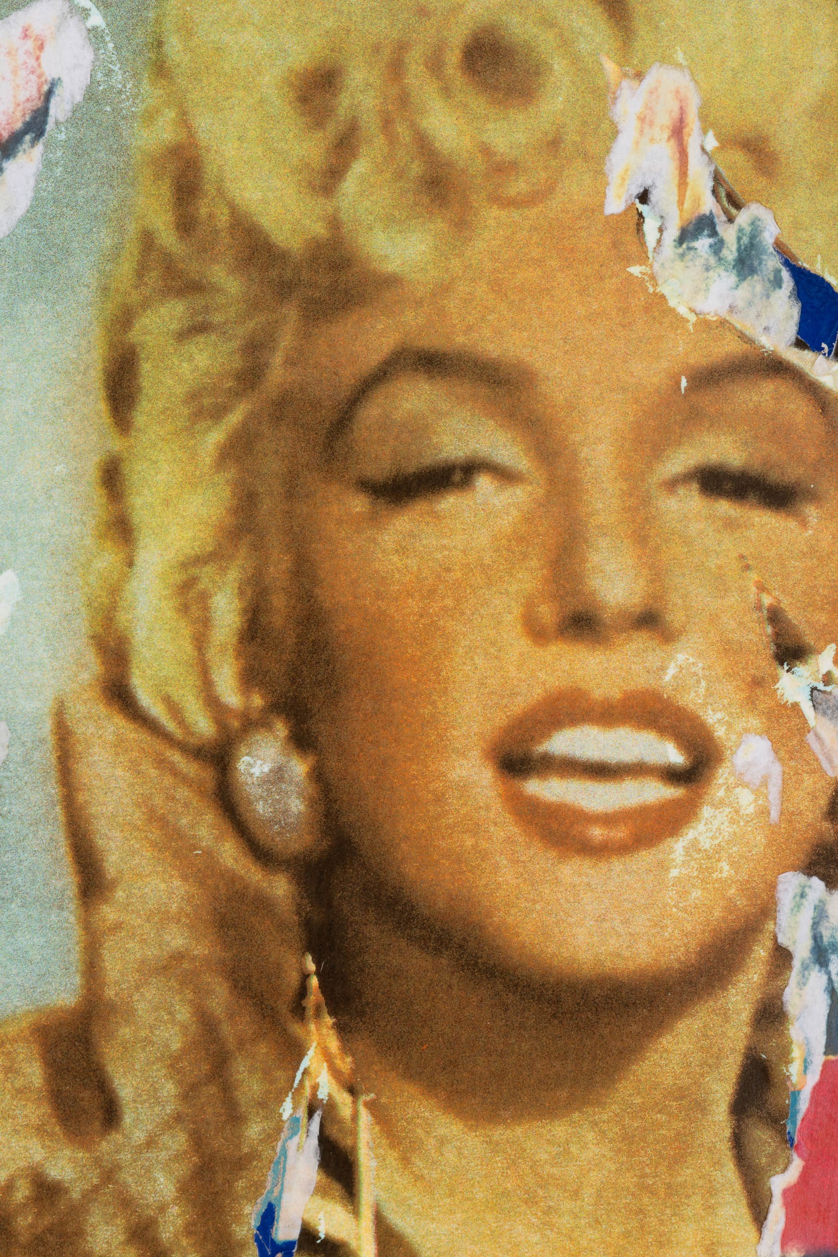 Mimmo Rotella - Senza Titolo - Marilyn