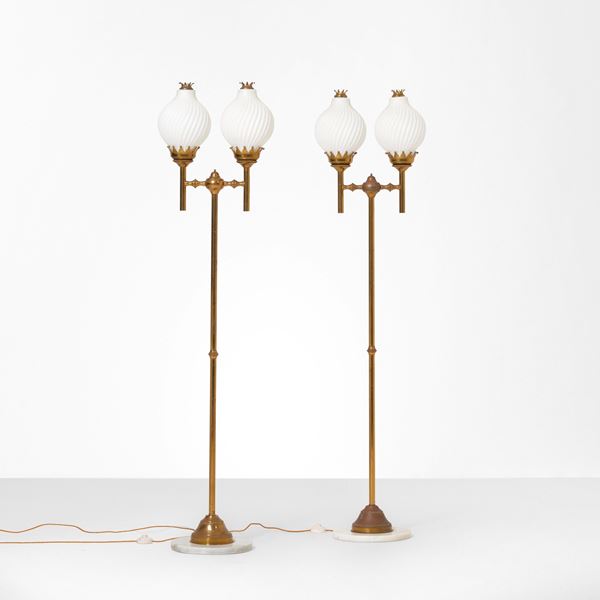 Due lampade da terra mod. 12924