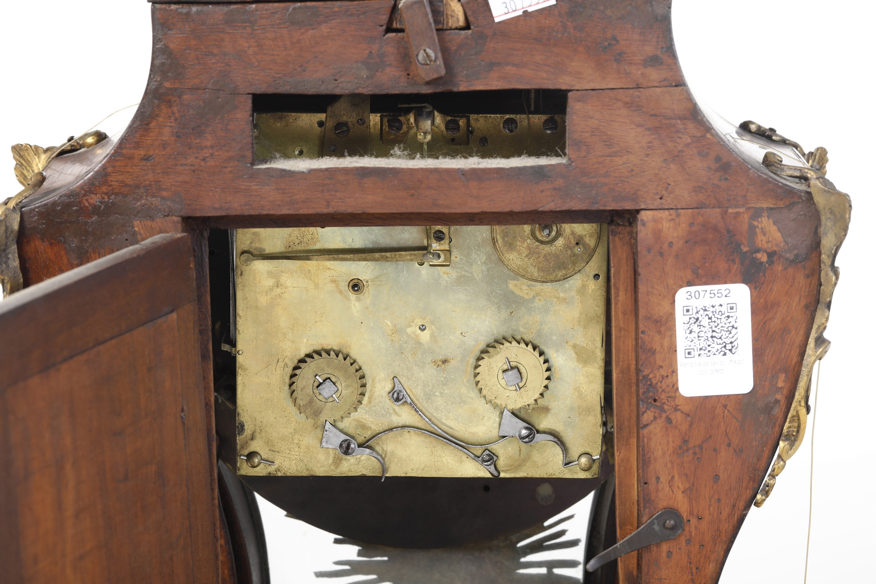 Pendola da Appoggio. Roma, Seconda Metà Secolo XVIII