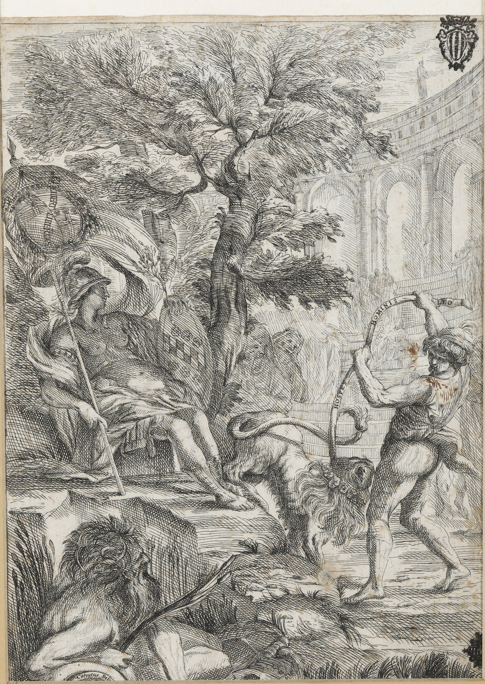 Domenico M. Canuti “allegoria Riguardante la Città di Bologna”