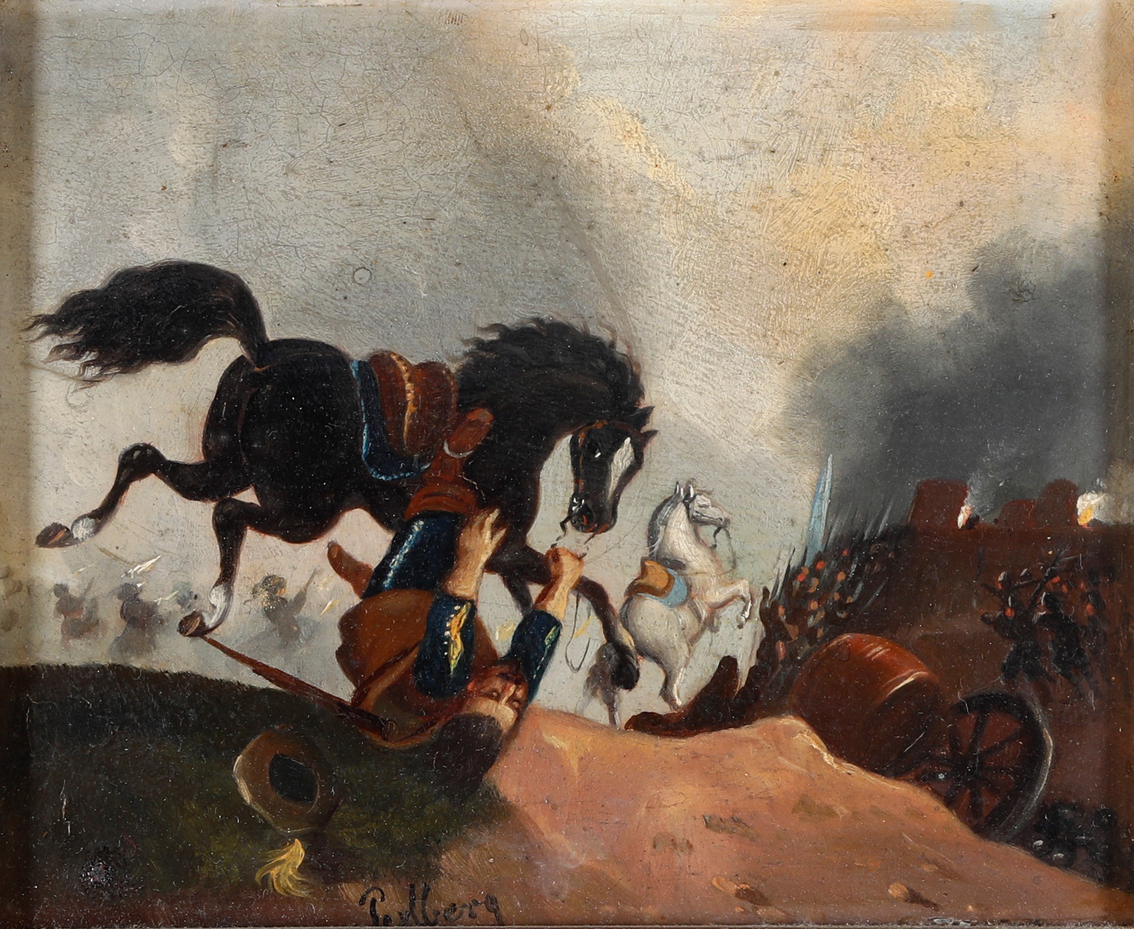 Perlberg, Cavaliere staffato