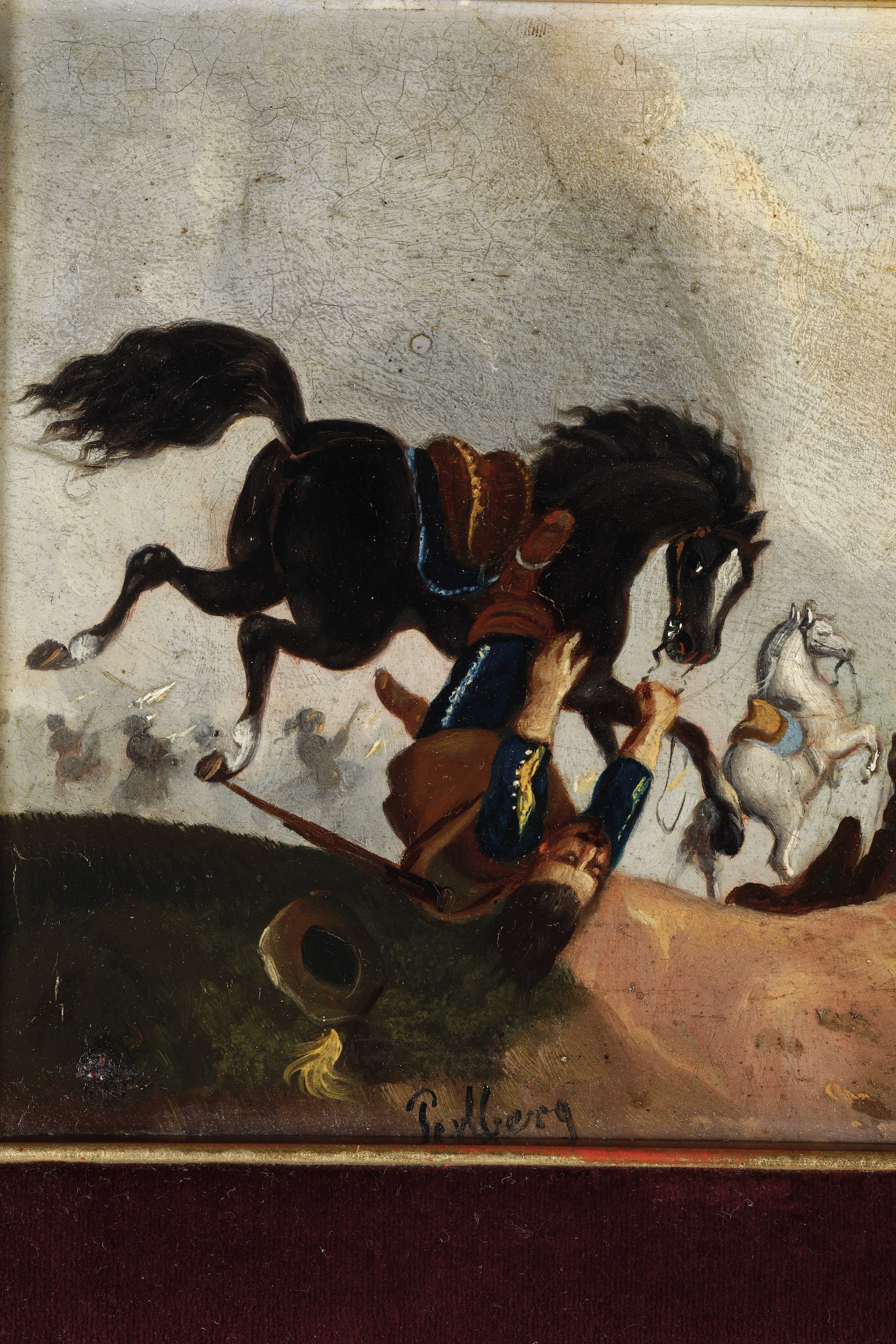 Perlberg, Cavaliere staffato