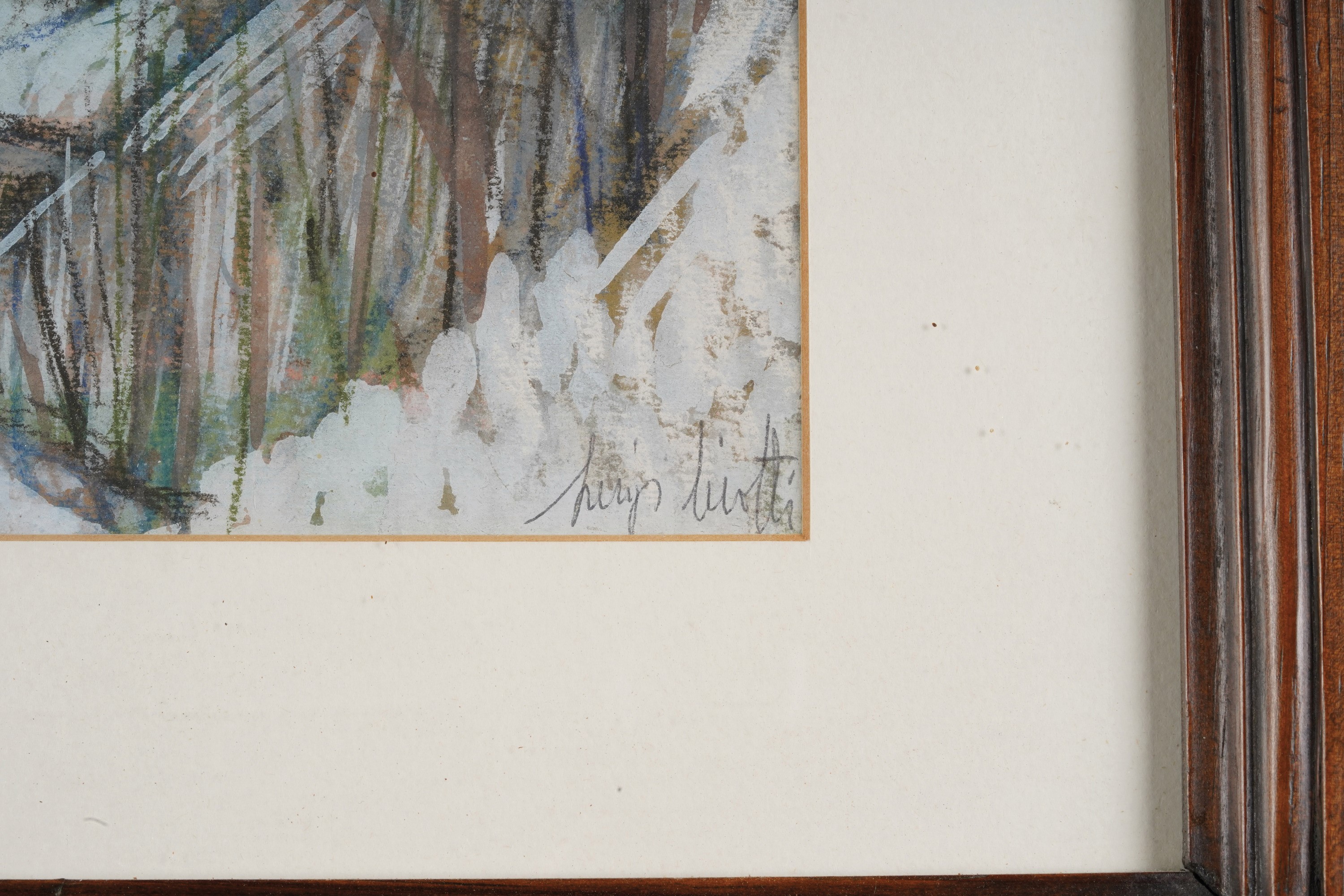 Luigi Sirotti - Paesaggio Innevato
