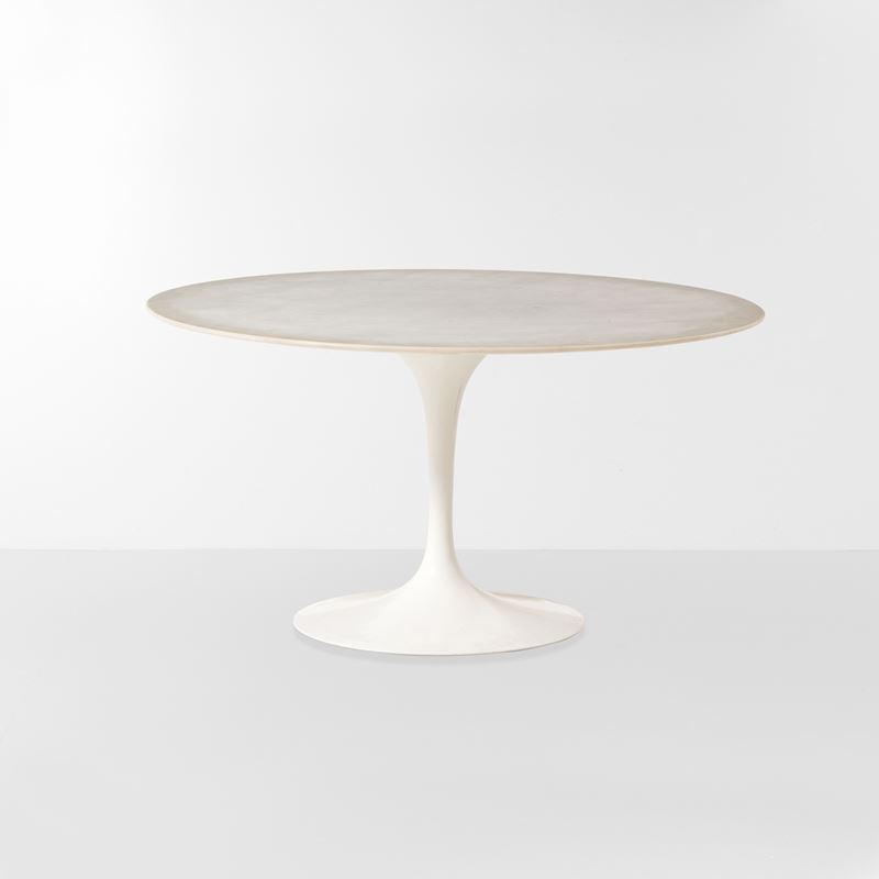 Eero Saarinen : Tavolo mod. Tulip  - Auction Design - Cambi Casa d'Aste